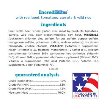 Beneful Purina Small Breed Wet Dog Food With Gravy, IncrediBites with Real Beef