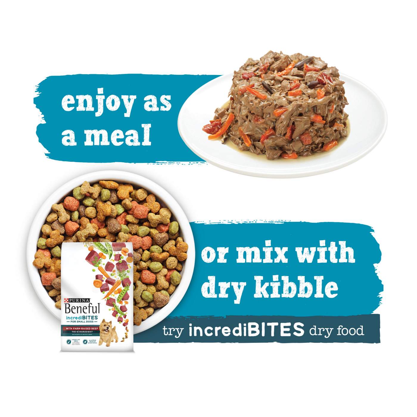 Beneful Purina Beneful Small Breed Wet Dog Food With Gravy, IncrediBites with Real Beef; image 4 of 8