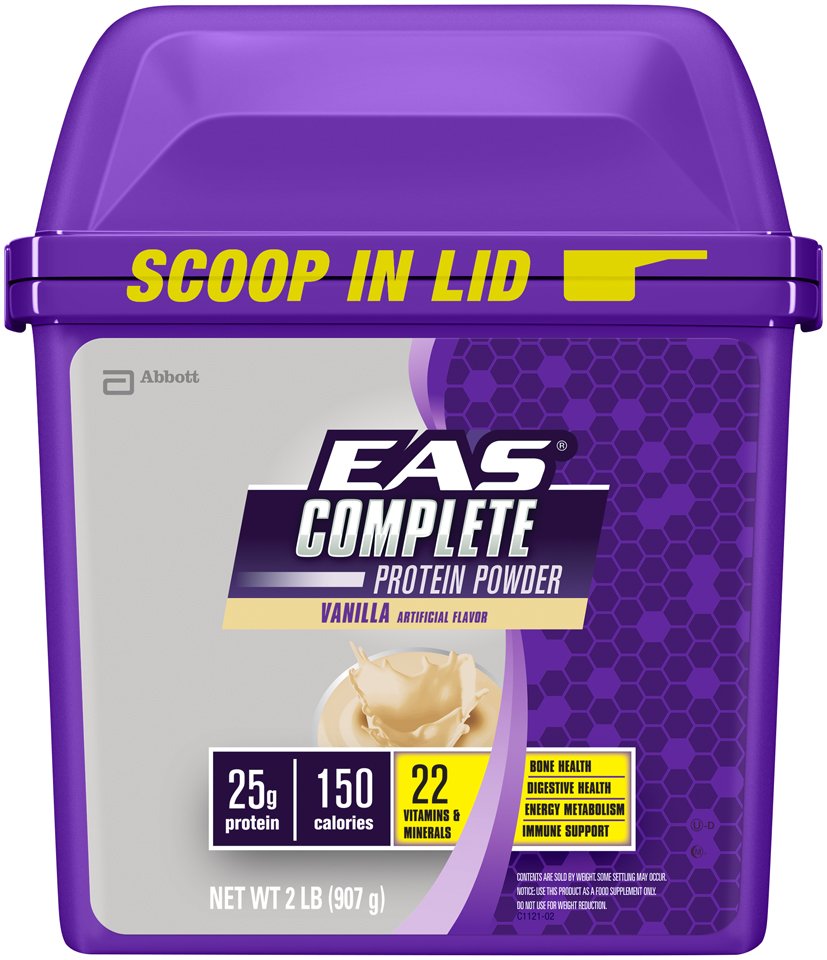 EAS Eas Complete Protein Nutrition Shake Mix Vanilla Shop Diet