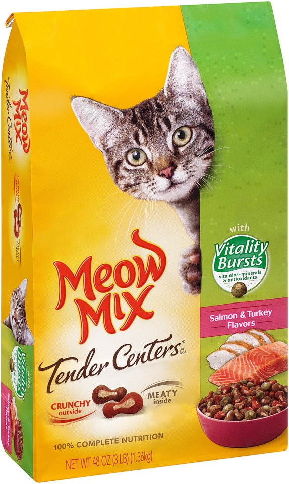 Meow Mix Tender Centers Salmon and Turkey - Shop Food at H-E-B