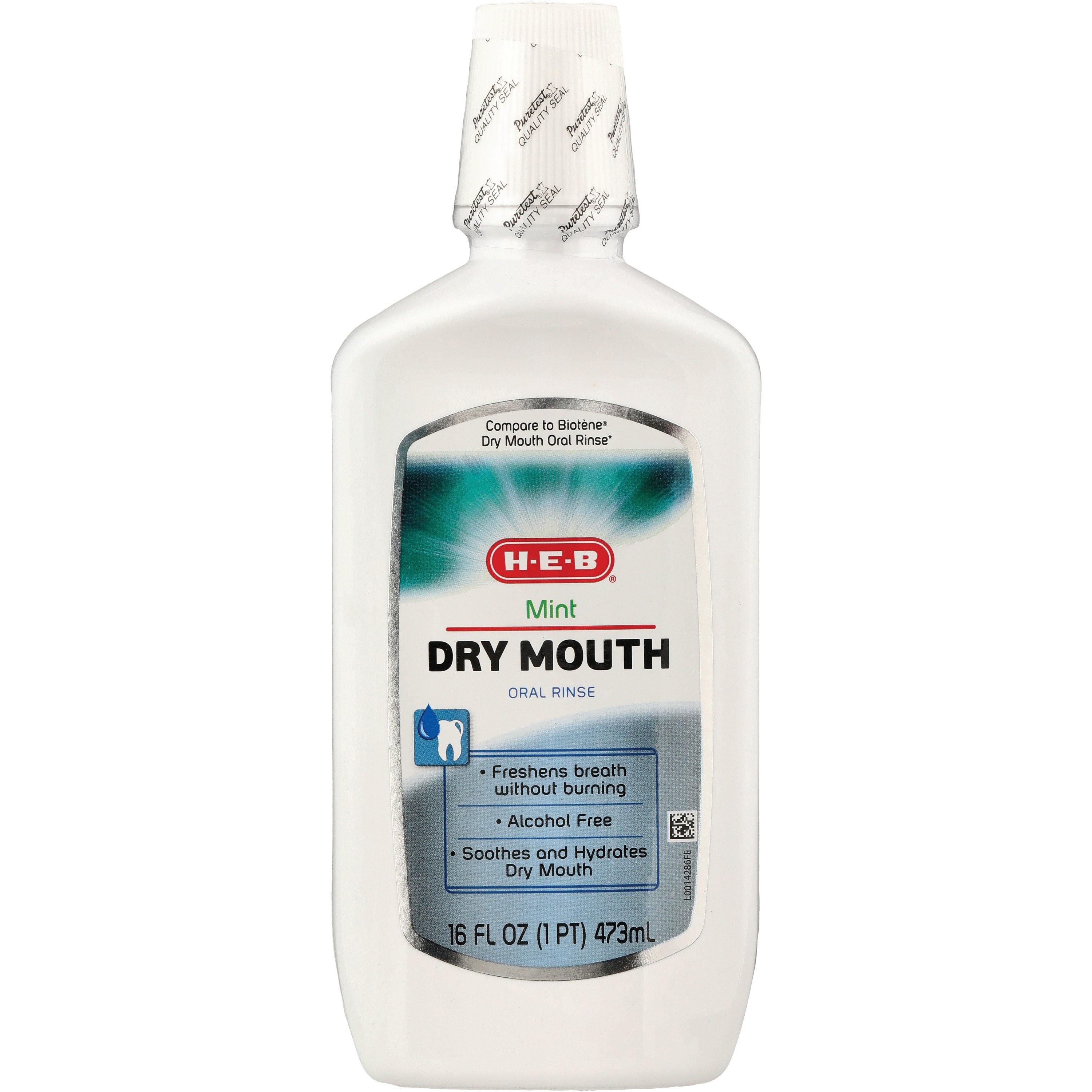 HEB Dry Mouth Oral Rinse Mint Shop Mouthwash at HEB