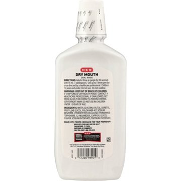 H-E-B Dry Mouth Oral Rinse - Mint