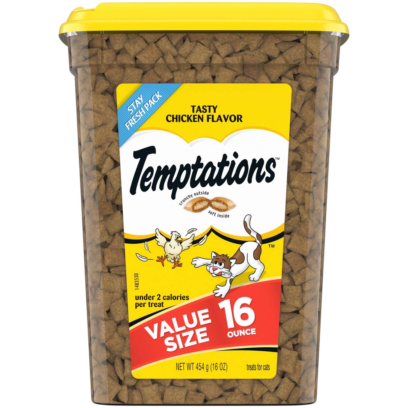 Temptations Classic Crunchy and Soft Cat Treats Tasty Chicken Flavor; image 1 of 5