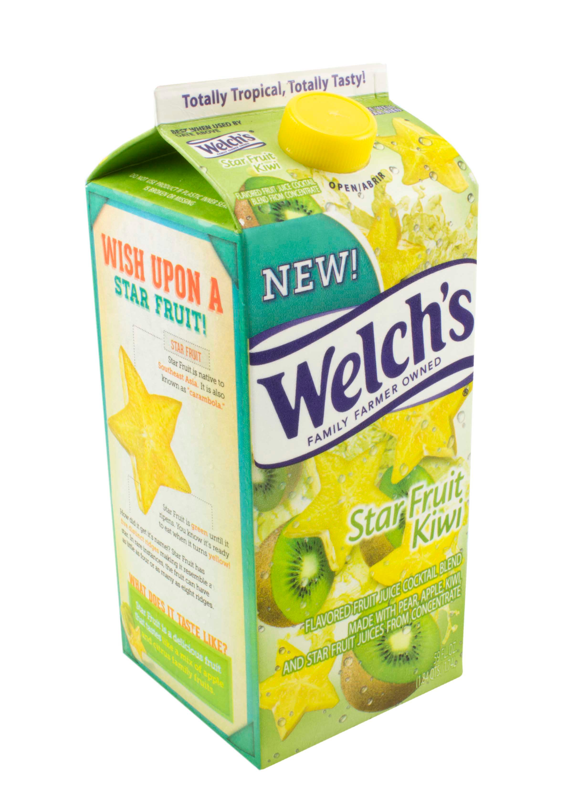 Welch's Starfruit Kiwi Fruit Drink Shop Juice at HEB