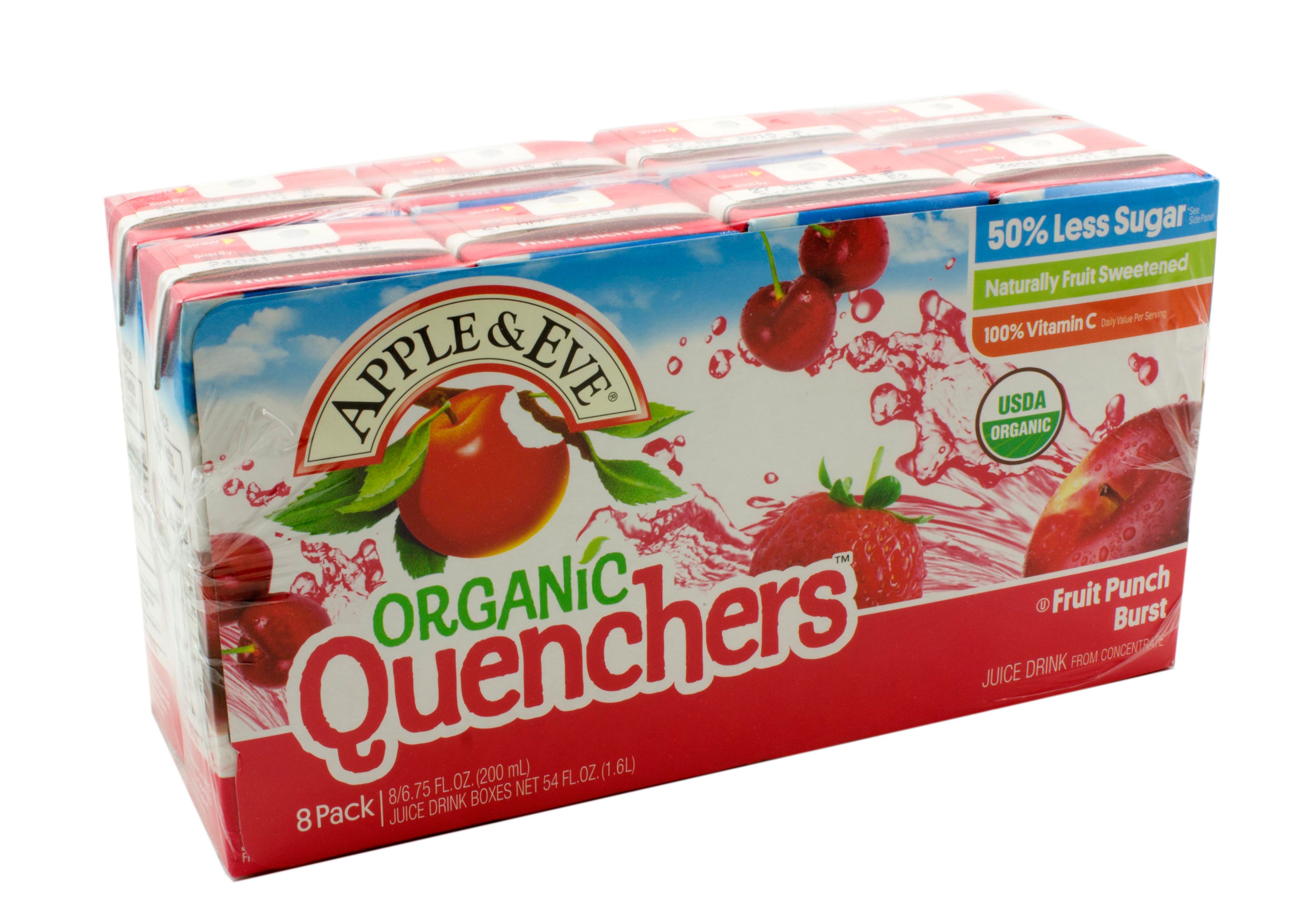 Apple & Eve Organic Quenchers Fruit Punch Burst 8 PK Shop Juice at HEB