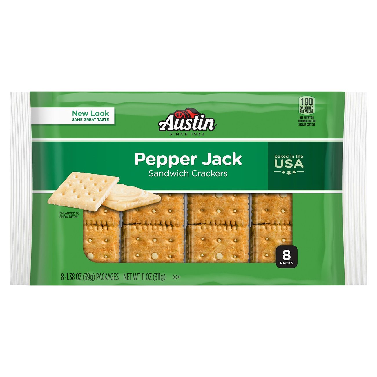 Austin Pepper Jack Sandwich Crackers Shop Crackers & Breadsticks at HEB