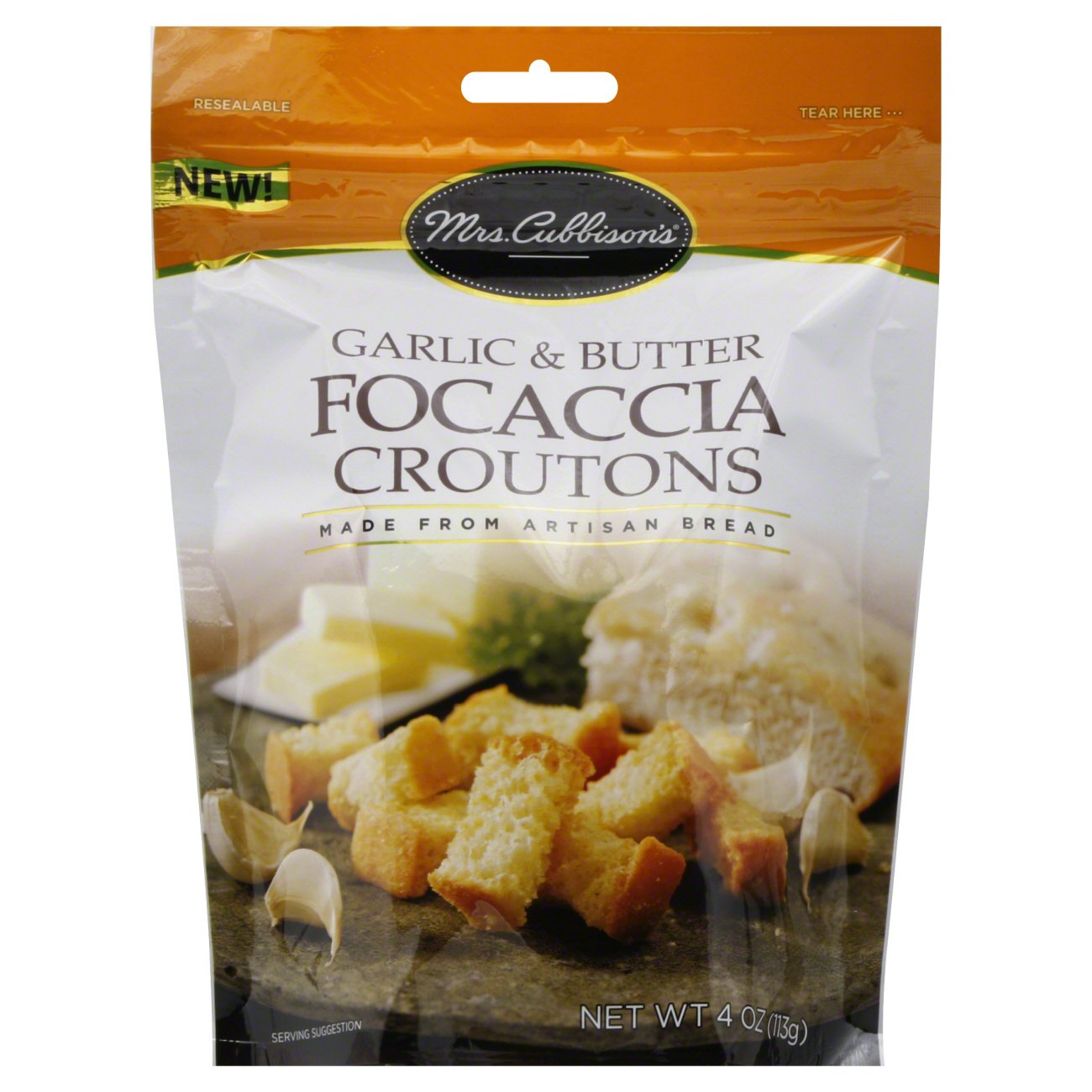 focaccia croutons recipe