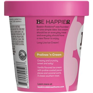 Baskin Robbins Pralines 'N Cream Ice Cream