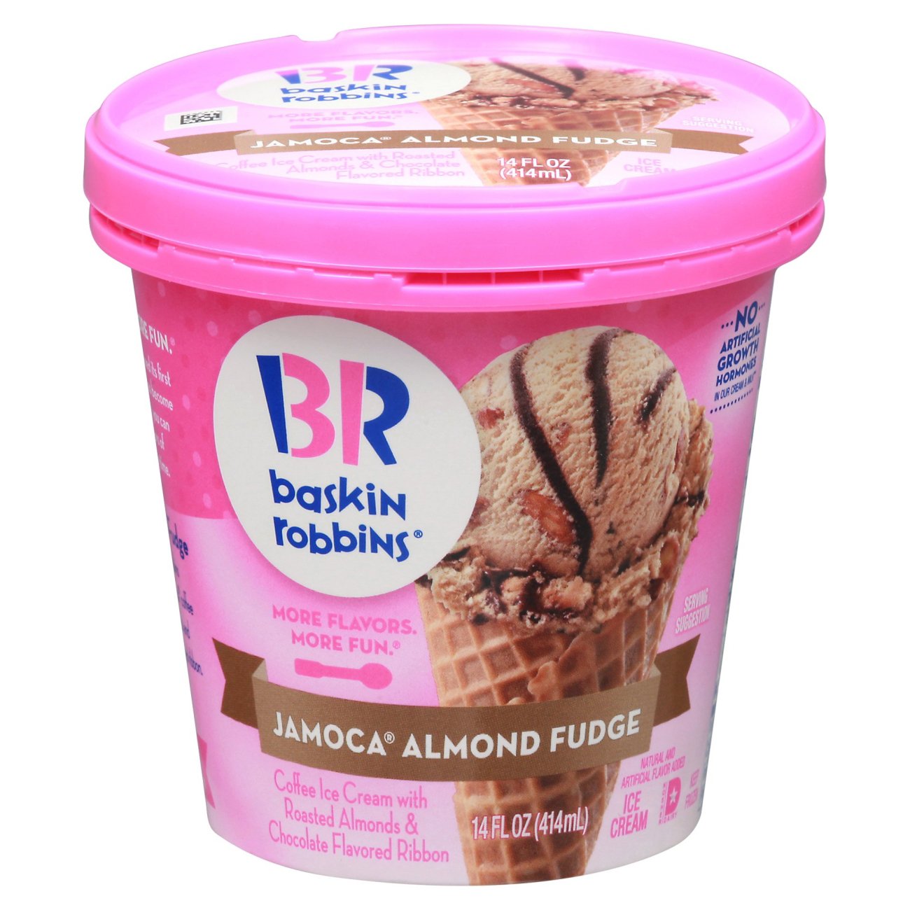 Baskin Robbins Jamoca Almond Fudge Ice Cream Shop Ice Cream at HEB