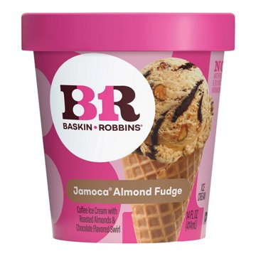 Baskin Robbins Jamoca Almond Fudge Ice Cream