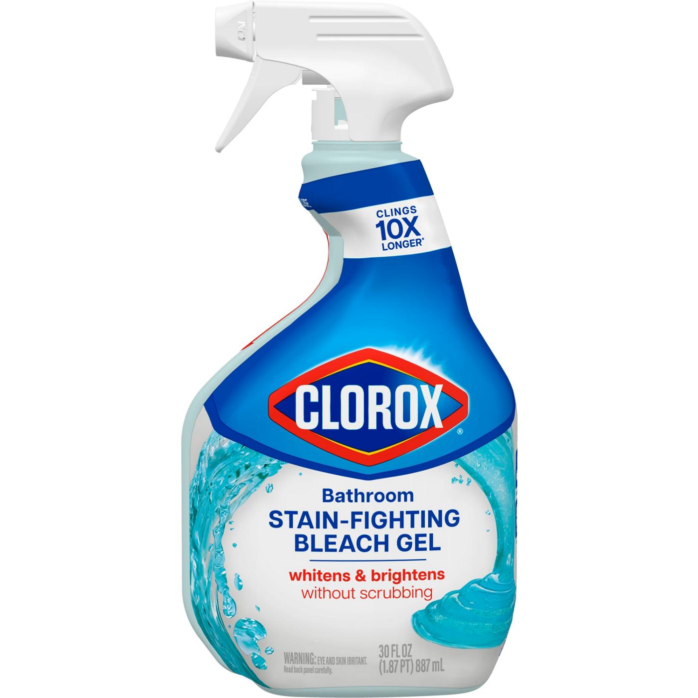 Clorox Bathroom Stain-Fighting Bleach Gel; image 2 of 8