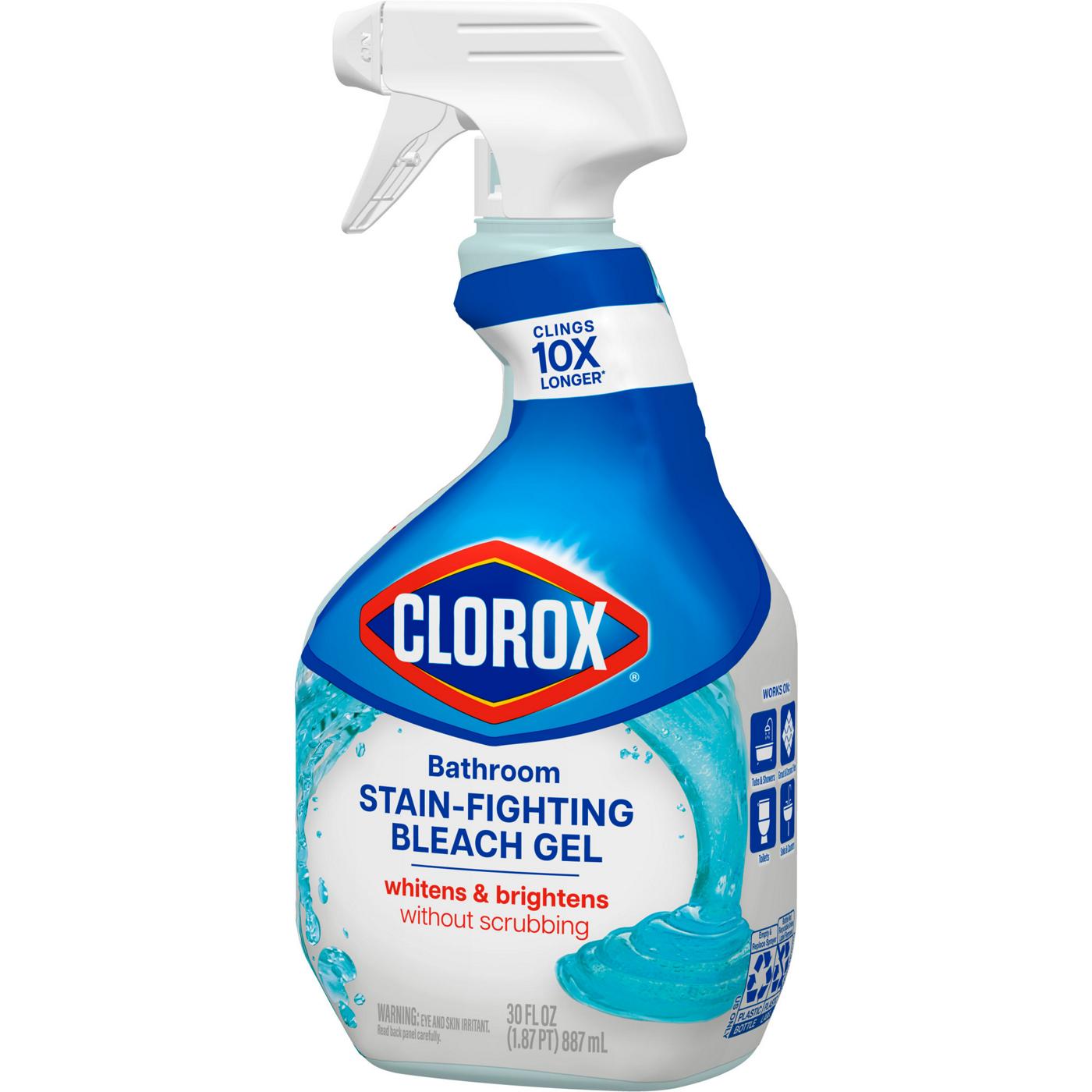 Clorox Bathroom Bleach Gel Cleaner Spray; image 4 of 5