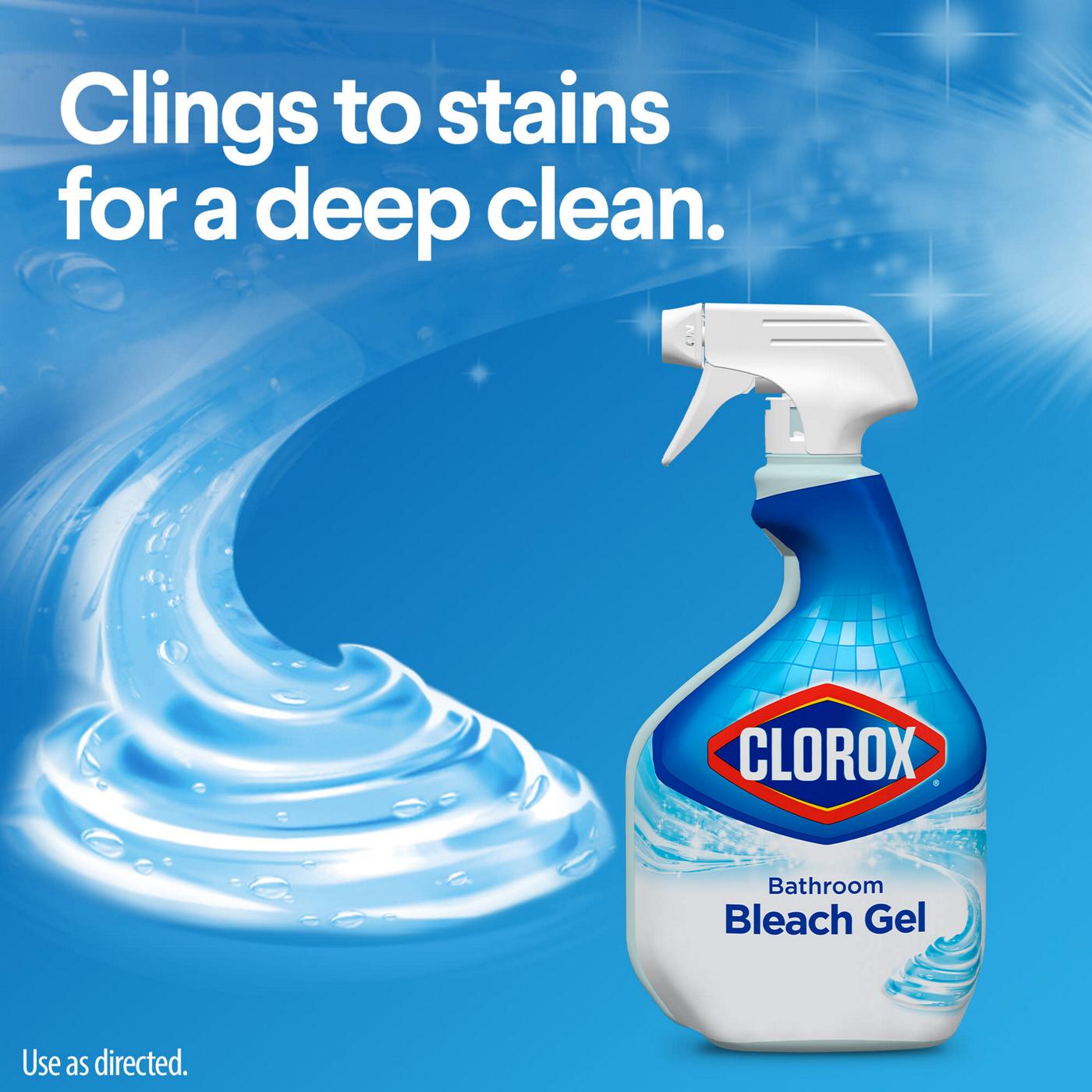Clorox Bathroom Bleach Gel Cleaner Spray; image 5 of 5