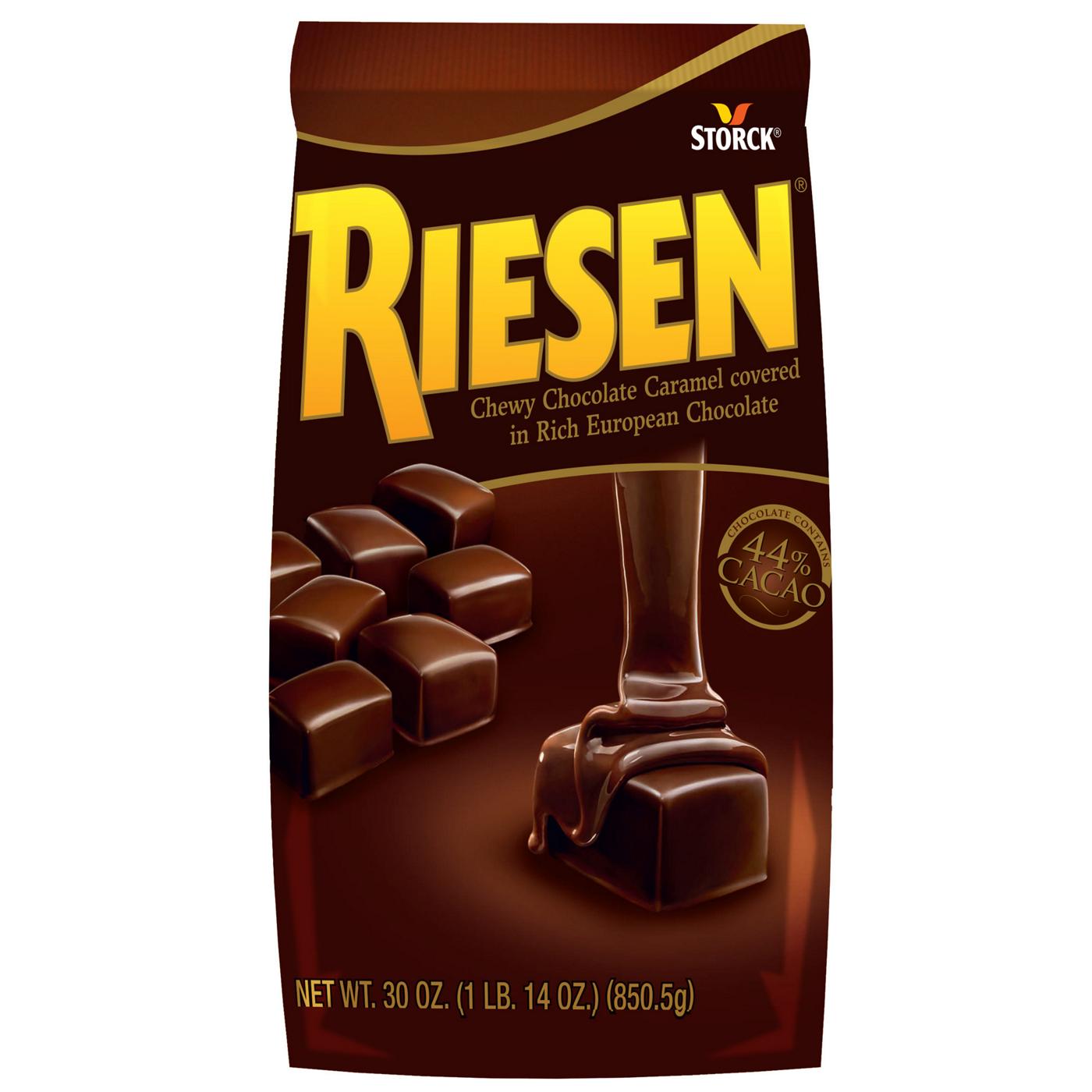 Riesen Chocolate Covered Chewy Caramel Candy; image 1 of 6