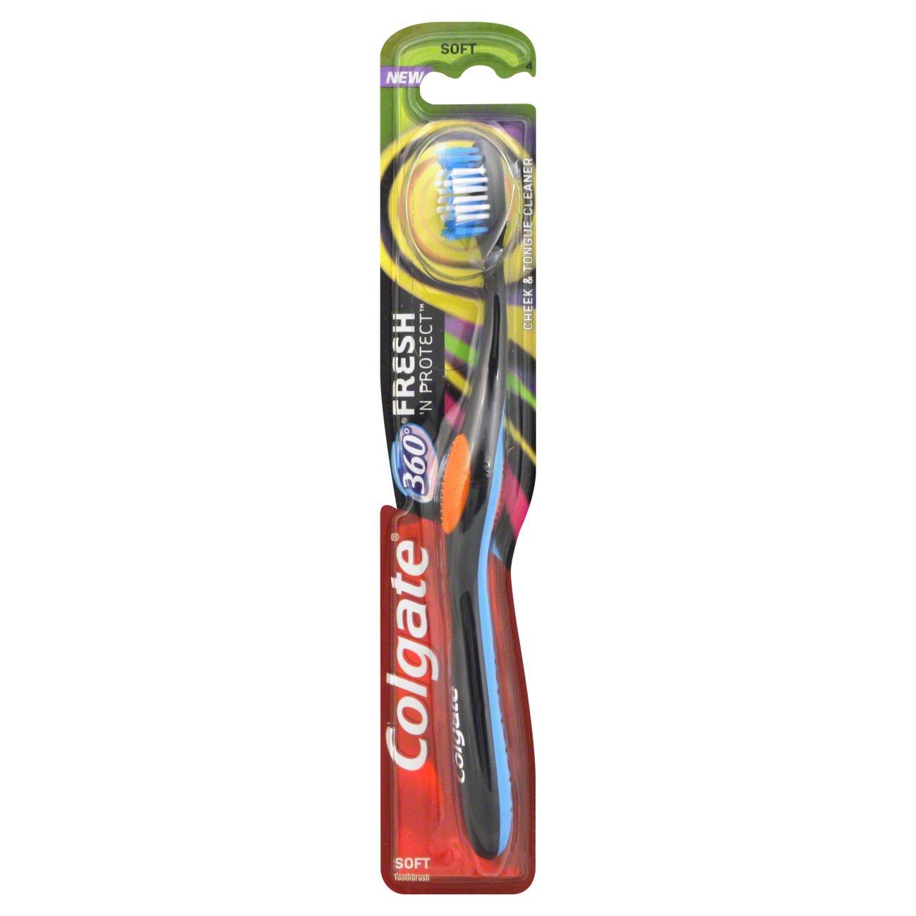 Colgate 360 Fresh N Protect toothbrush, Compact Head Soft - Shop ...