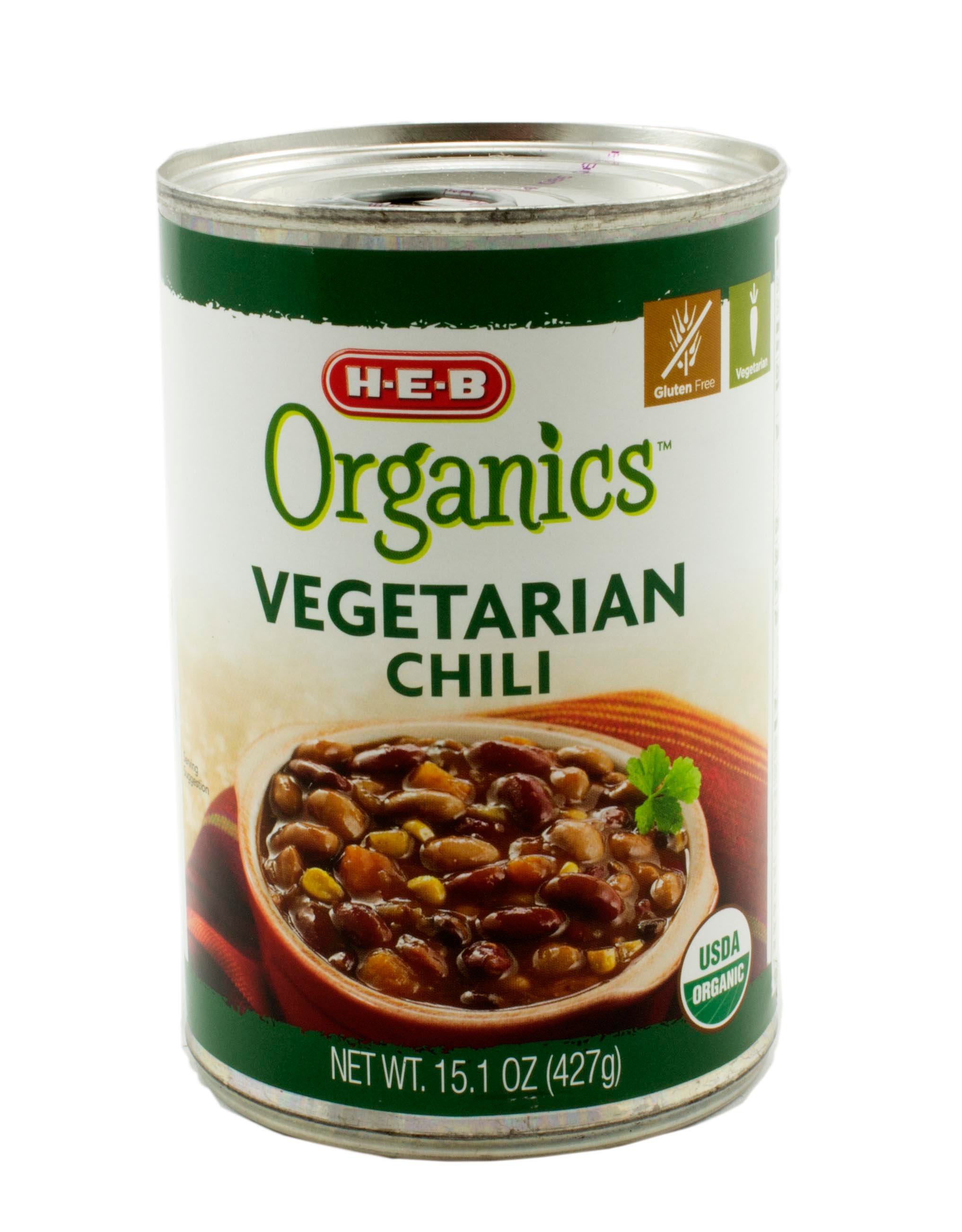 HEB Organics Vegetarian Chili Shop Soups & chili at HEB