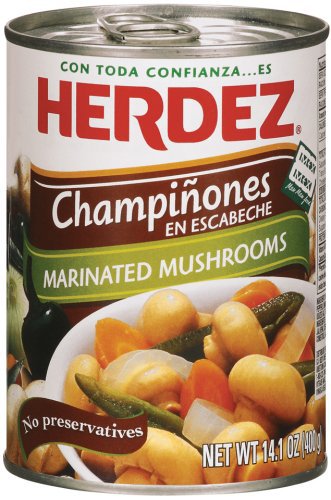Herdez Marinated Mushrooms Shop Canned & Dried Food at HEB
