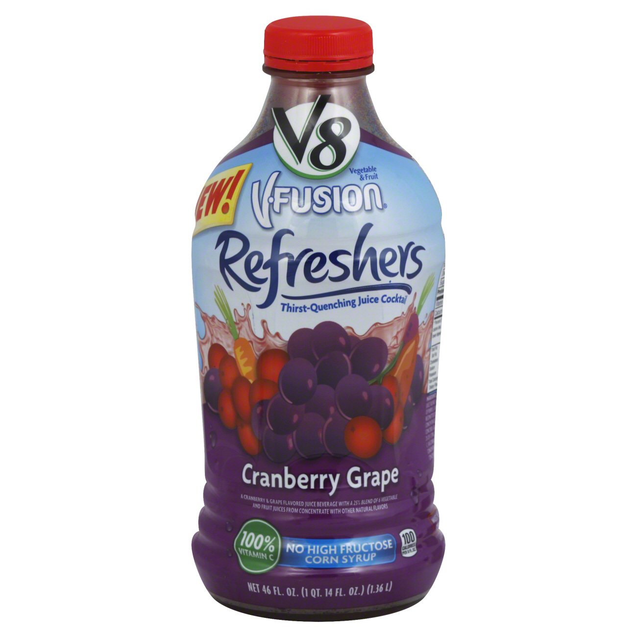 V8 VFusion Refreshers Cranberry Grape Juice Shop Juice at HEB