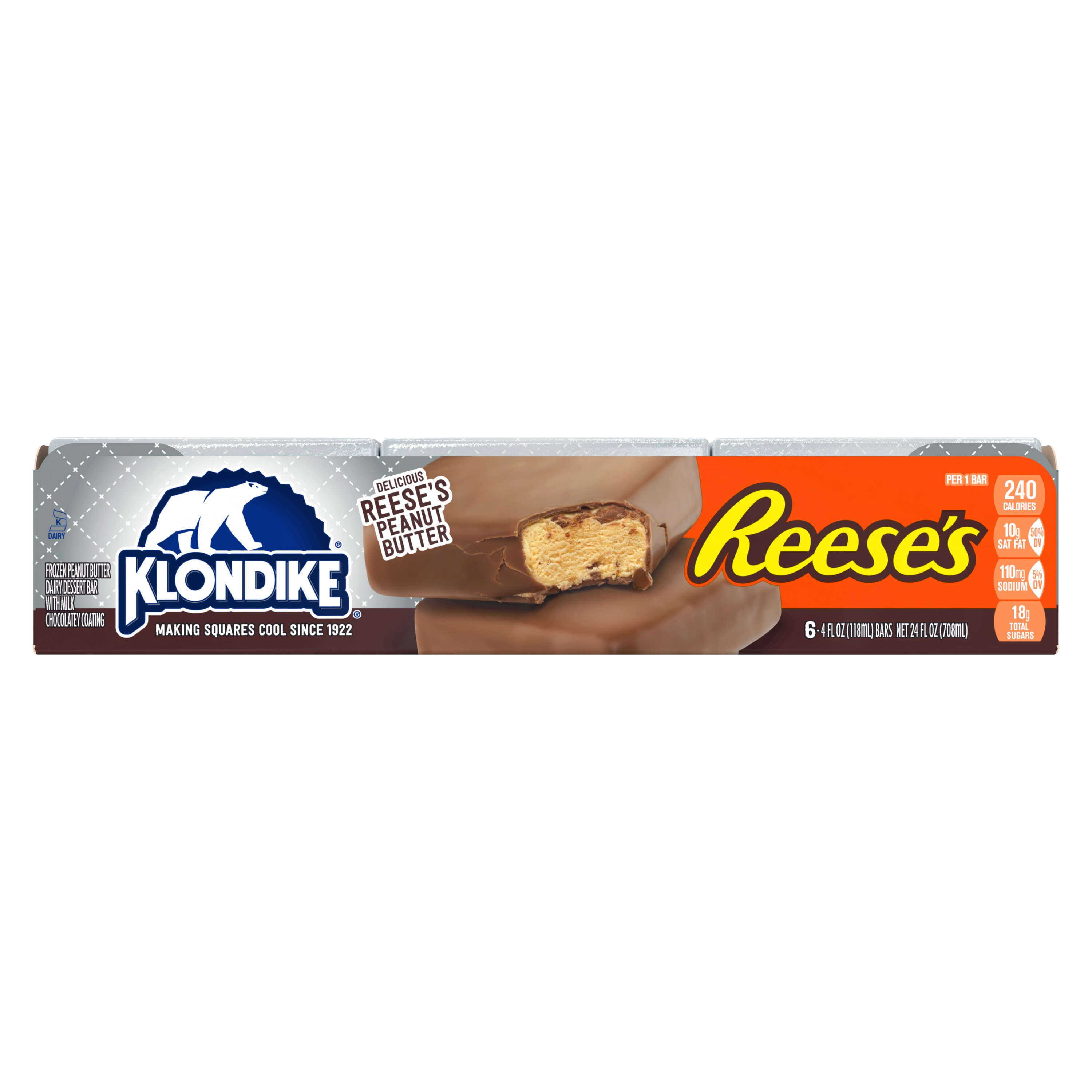 Klondike Reese's Ice Cream Bars - Shop Bars & pops at H-E-B