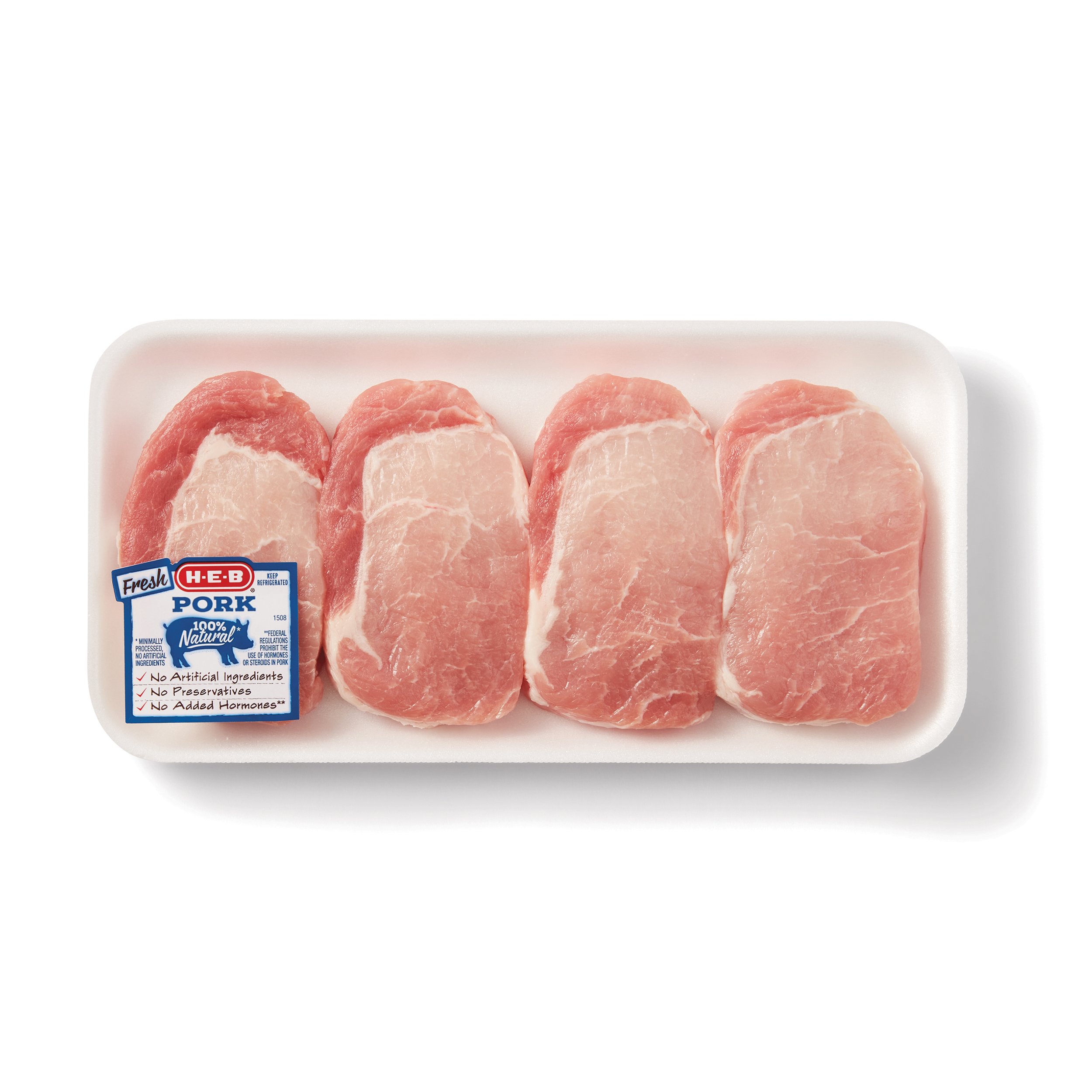 H E B Boneless Texas Style Ribeye Pork Chops Shop Pork At H E B