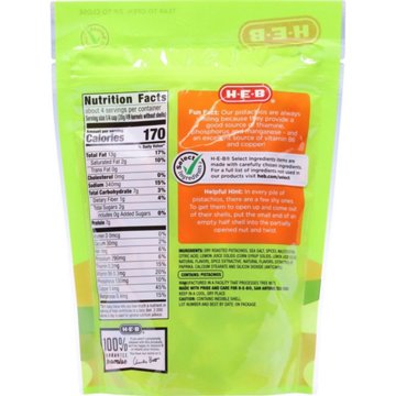 H-E-B Pistachi-OH YEAH! Pistachios - Chile Limón