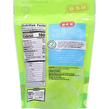 H-E-B Pistachi-OH YEAH! Pistachios - Sea Salt & Pepper