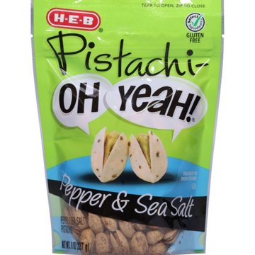 H-E-B Pistachi-OH YEAH! Pistachios - Sea Salt & Pepper