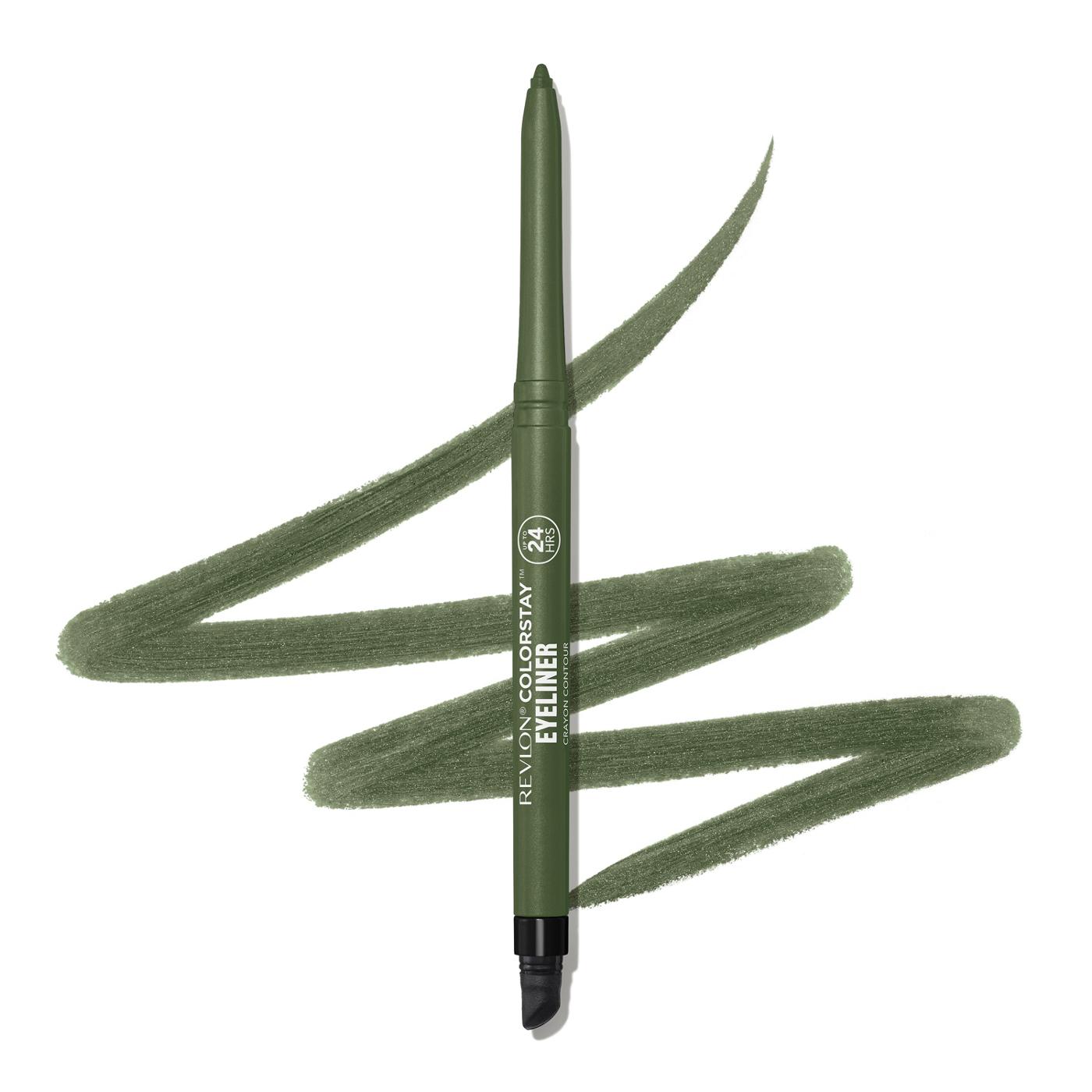 Revlon ColorStay Eyeliner Pencil, 206 Jade; image 2 of 9