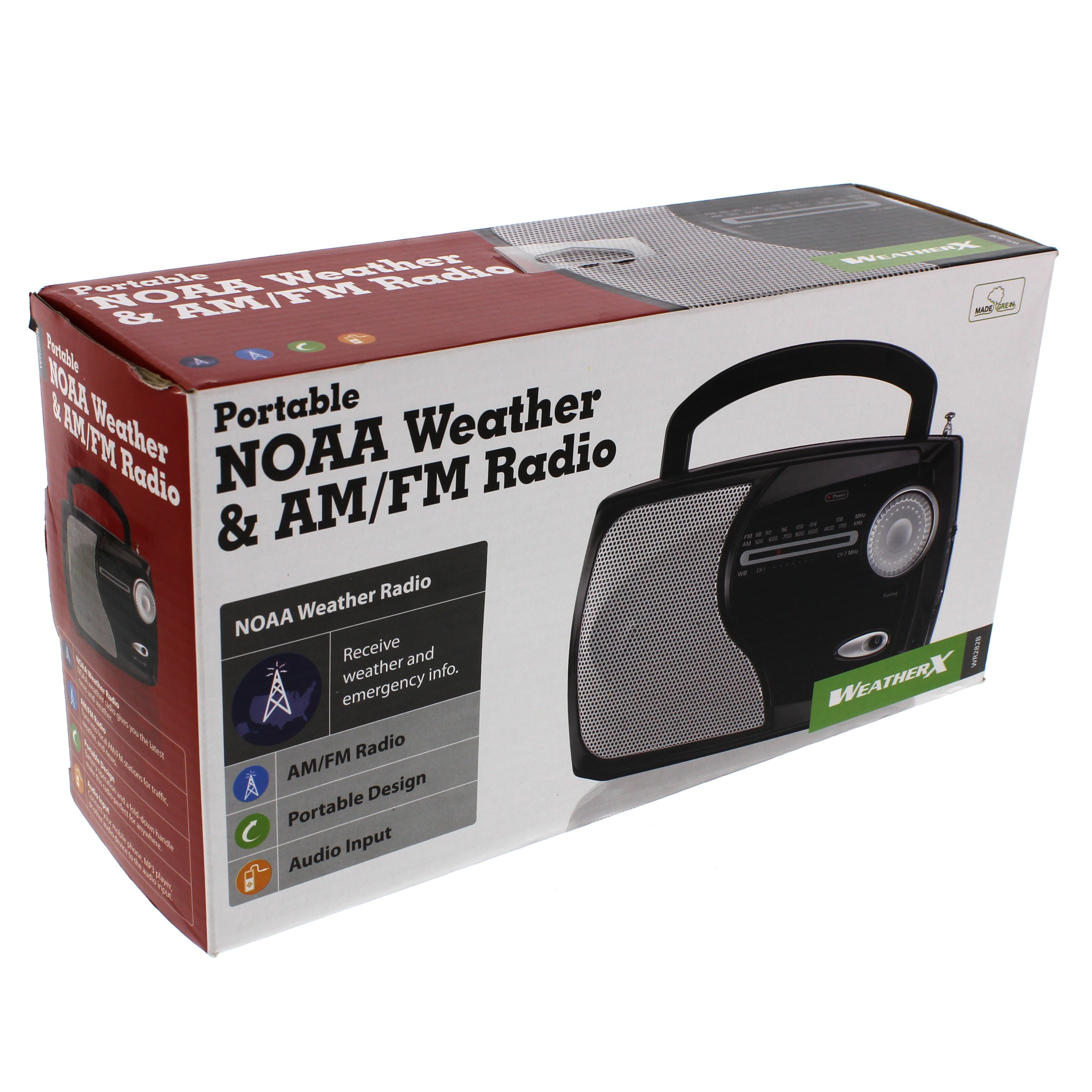 Weather X Portable Am FM NOAA Weather Radio - Shop Weather X Portable Am FM NOAA  Weather Radio - Shop Weather X Portable Am FM NOAA Weather Radio - Shop  Weather X