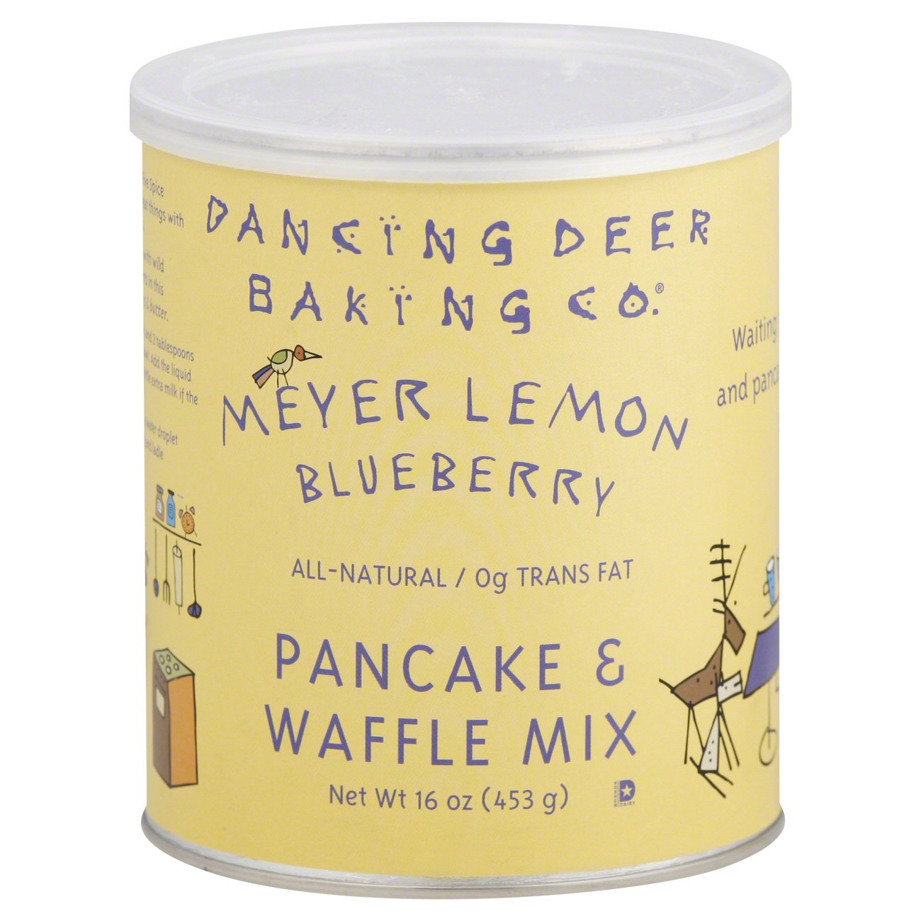 Dancing Deer Baking Co. Meyer Lemon Blueberry Pancake & Waffle Mix Shop Pancake mixes at HEB