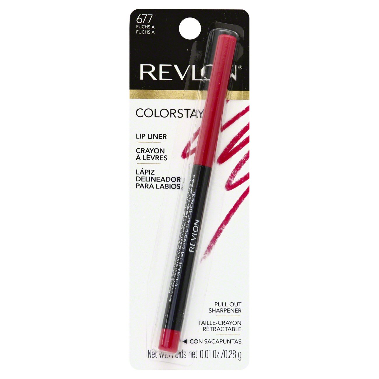 Revlon ColorStay Lipliner, Fuchsia Shop Lips at HEB