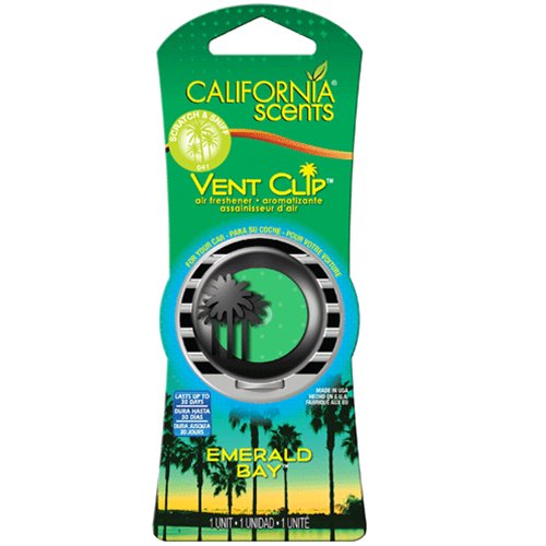 California Scents Emerald Bay Vent Clip Air Freshener Shop Patio