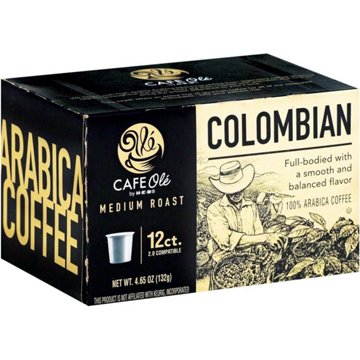 CAFE Olé by H-E-B Medium Roast Colombian Coffee Single Serve Cups