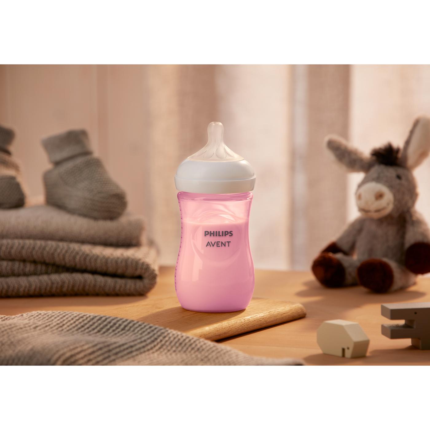 Avent Natural Feeding 1M+ 9 oz Bottles; image 5 of 5