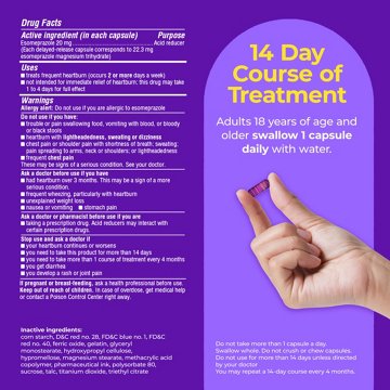 Nexium Nexium Acid Reducer Delayed Release Capsules, 42 ct