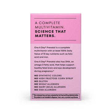 One A Day Prenatal 1 Complete Multivitamin Softgels, 30 ct
