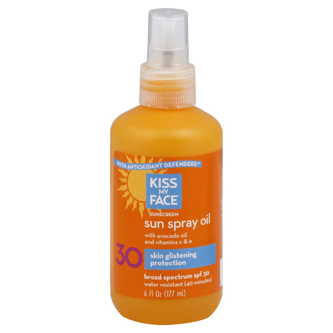 Kiss My Face Sun Spray Oil SPF 30 Shop Sunscreen & Self Tanners at HEB