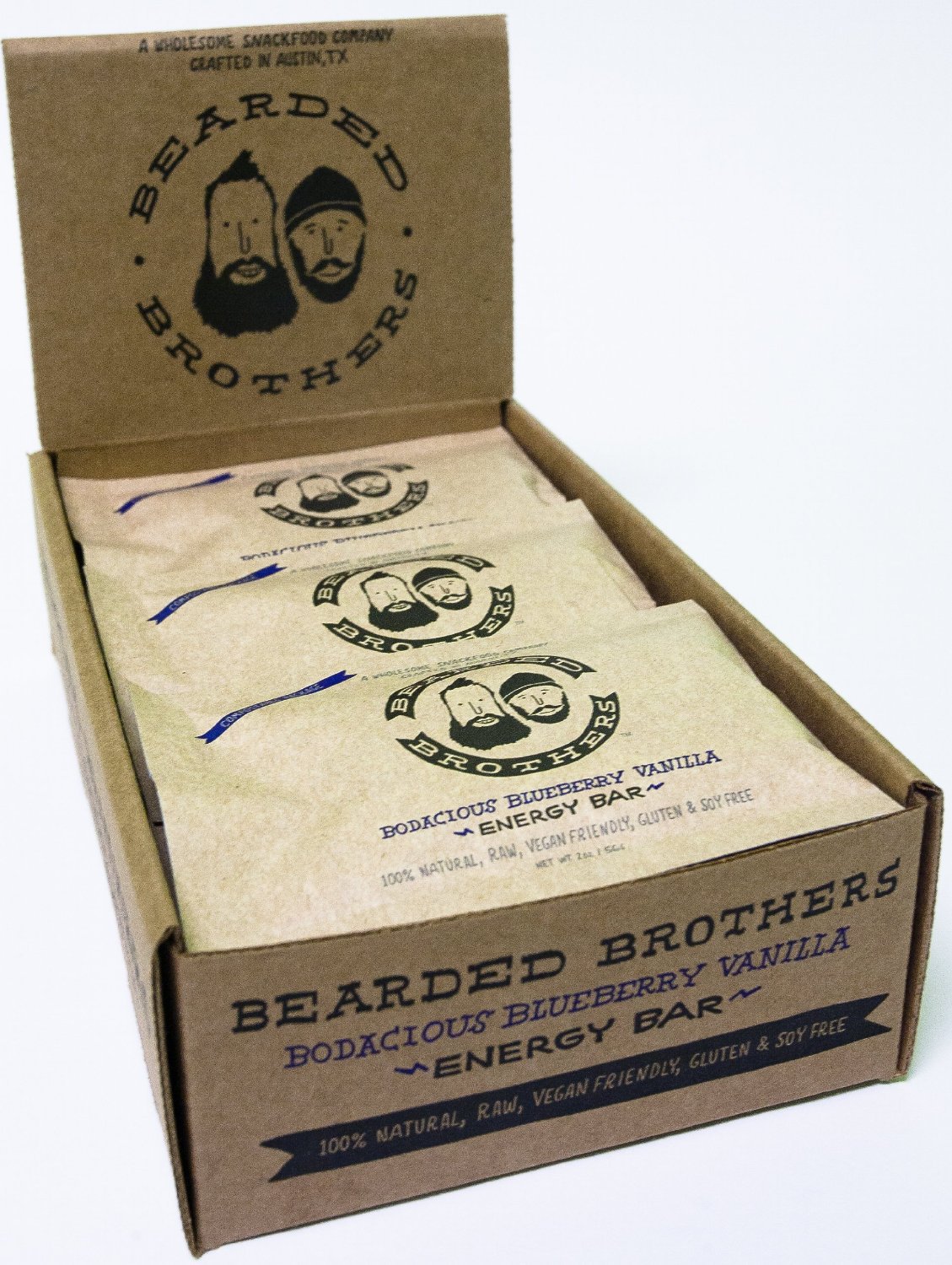 Bearded Brothers Bodacious Blueberry Bar - Shop Granola & snack bars at ...