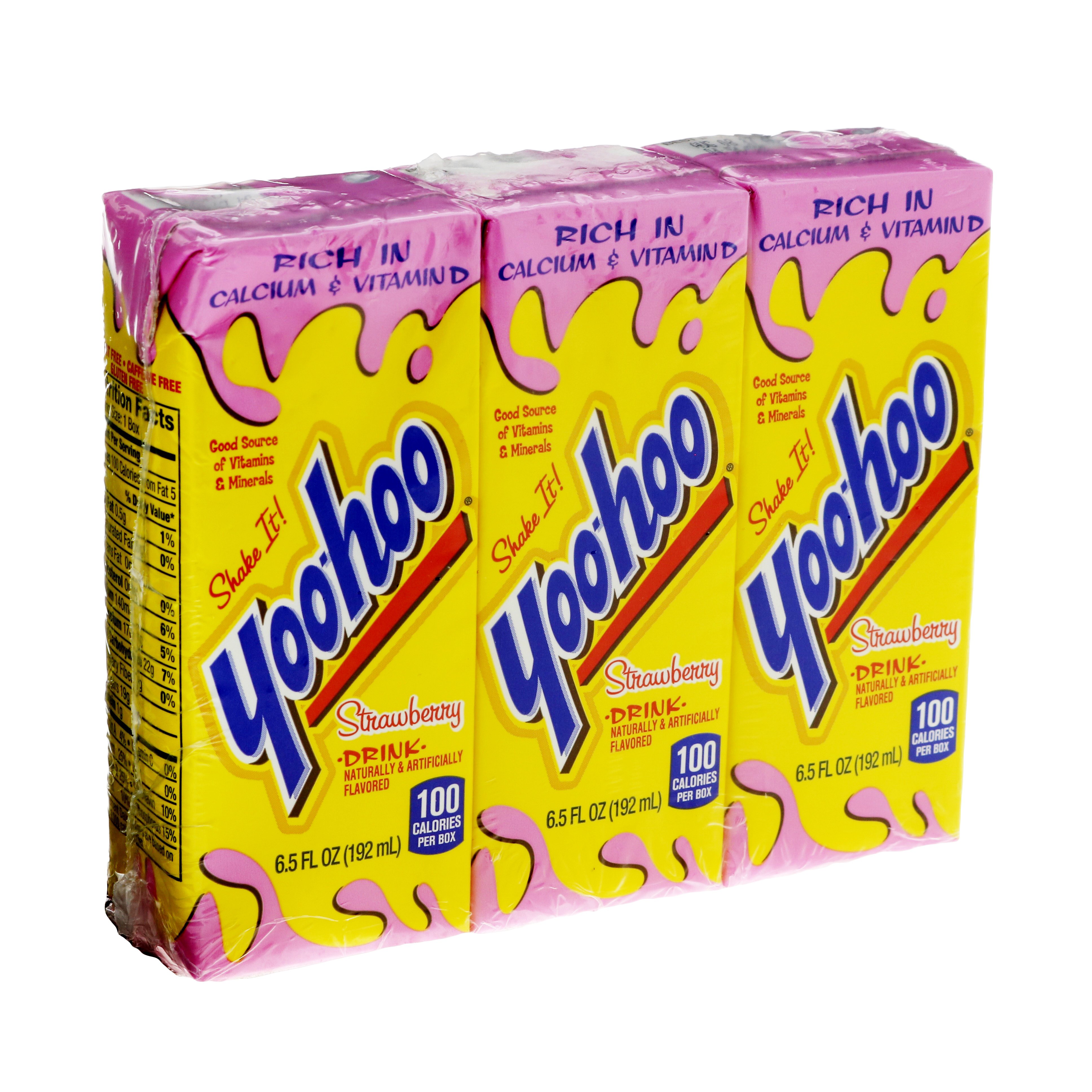 Yoohoo Strawberry Drink Shop Milk at HEB