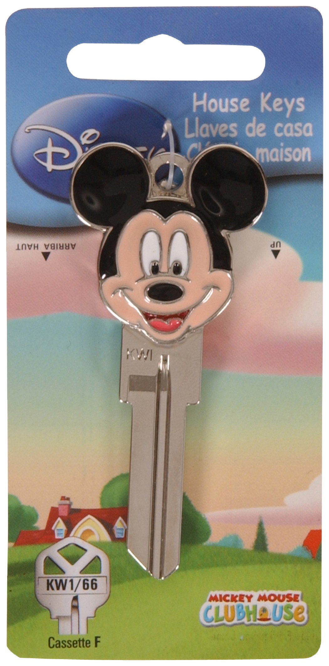 The Hillman Group 3D Disney Mickey Mouse Key KW1/66 - Shop Home Improvement  at H-E-B