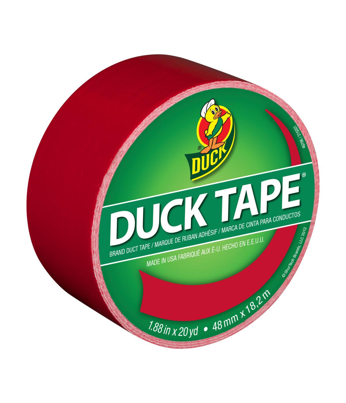 Duck Red Duct Tape; image 1 of 2