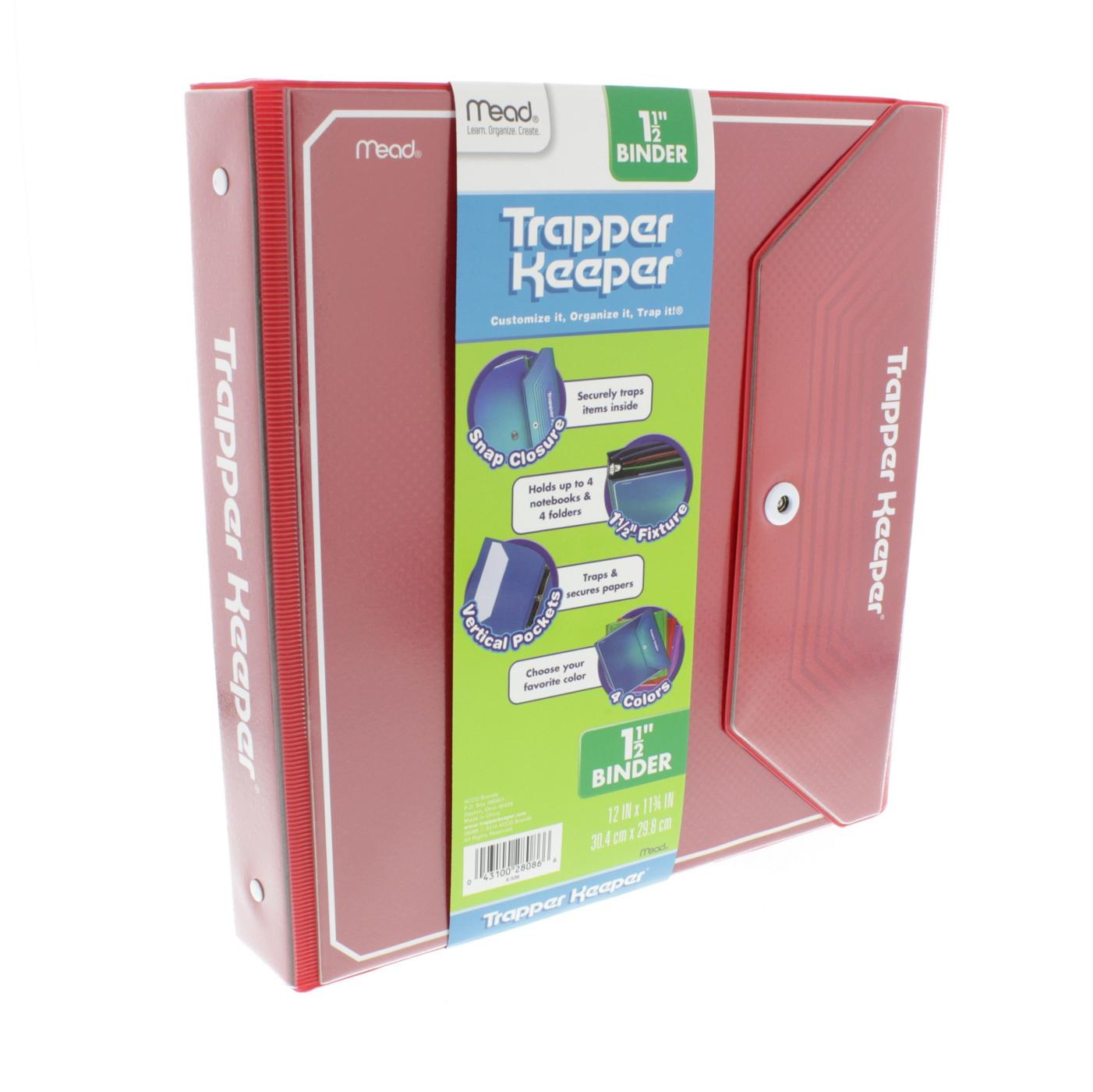 MEAD Trapper Keeper Heat Sealed Binder, Assorted Colors; image 4 of 4