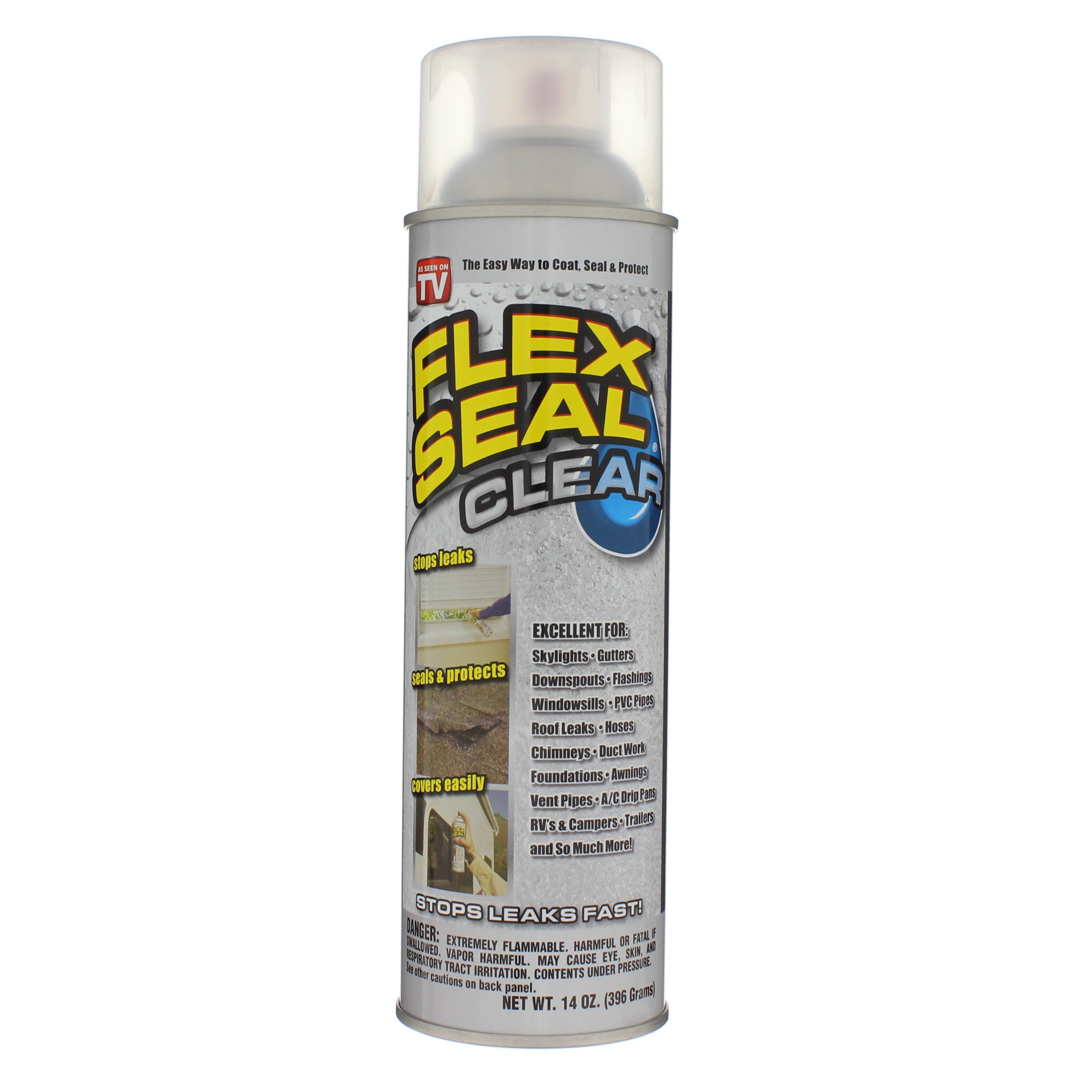 Flex Seal Clear Liquid Rubber Sealant - Shop Adhesives & Tape at H-E-B