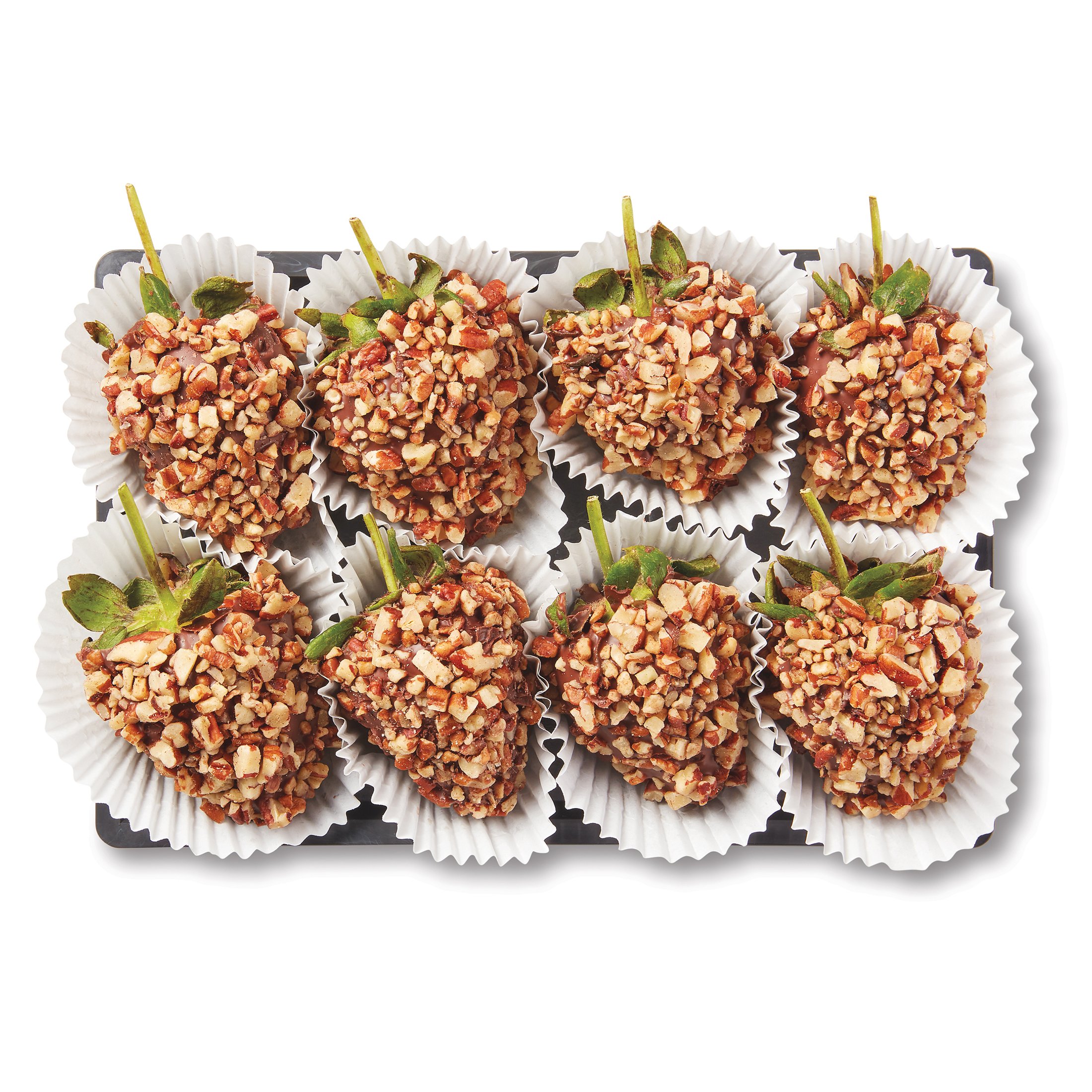 H-E-B Bakery Gourmet Chocolate Dipped Strawberries With Pecans - Shop ...