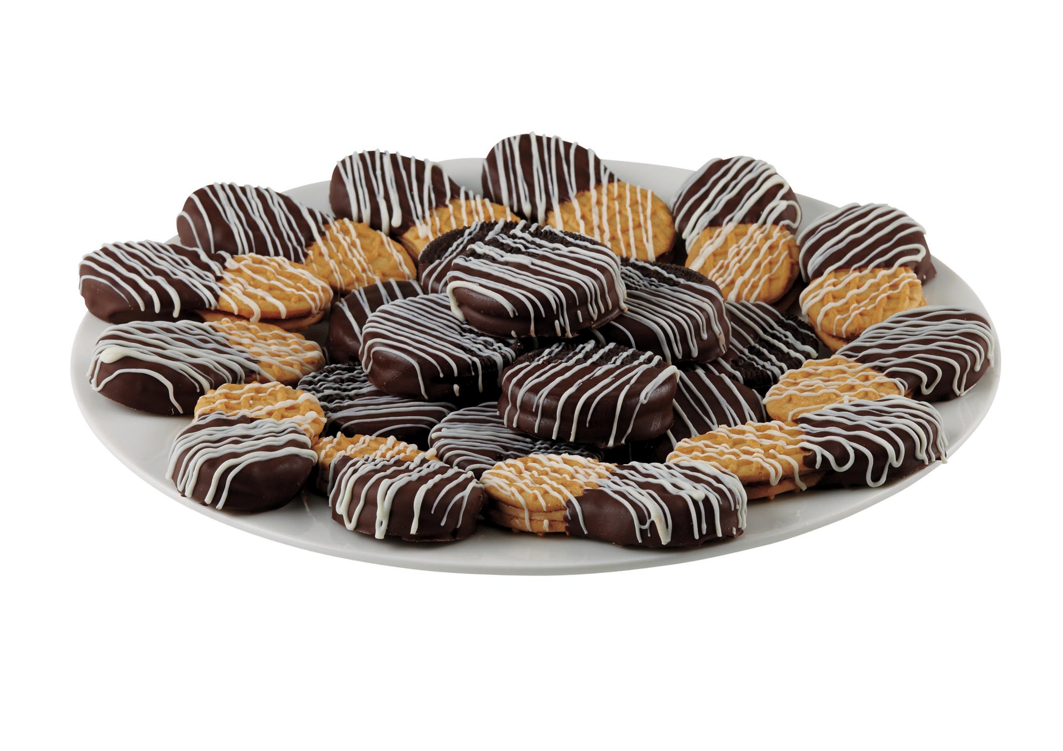 H-E-B Bakery Chocolate-Dipped Nutter Butter & OREO Cookies - Shop ...