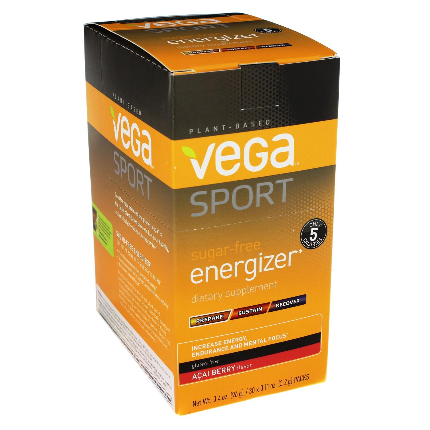 Vega Sport Acai Berry Sugar Free Energizer; image 1 of 3