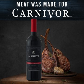 Carnivor Cabernet Sauvignon Red Wine, 750 mL