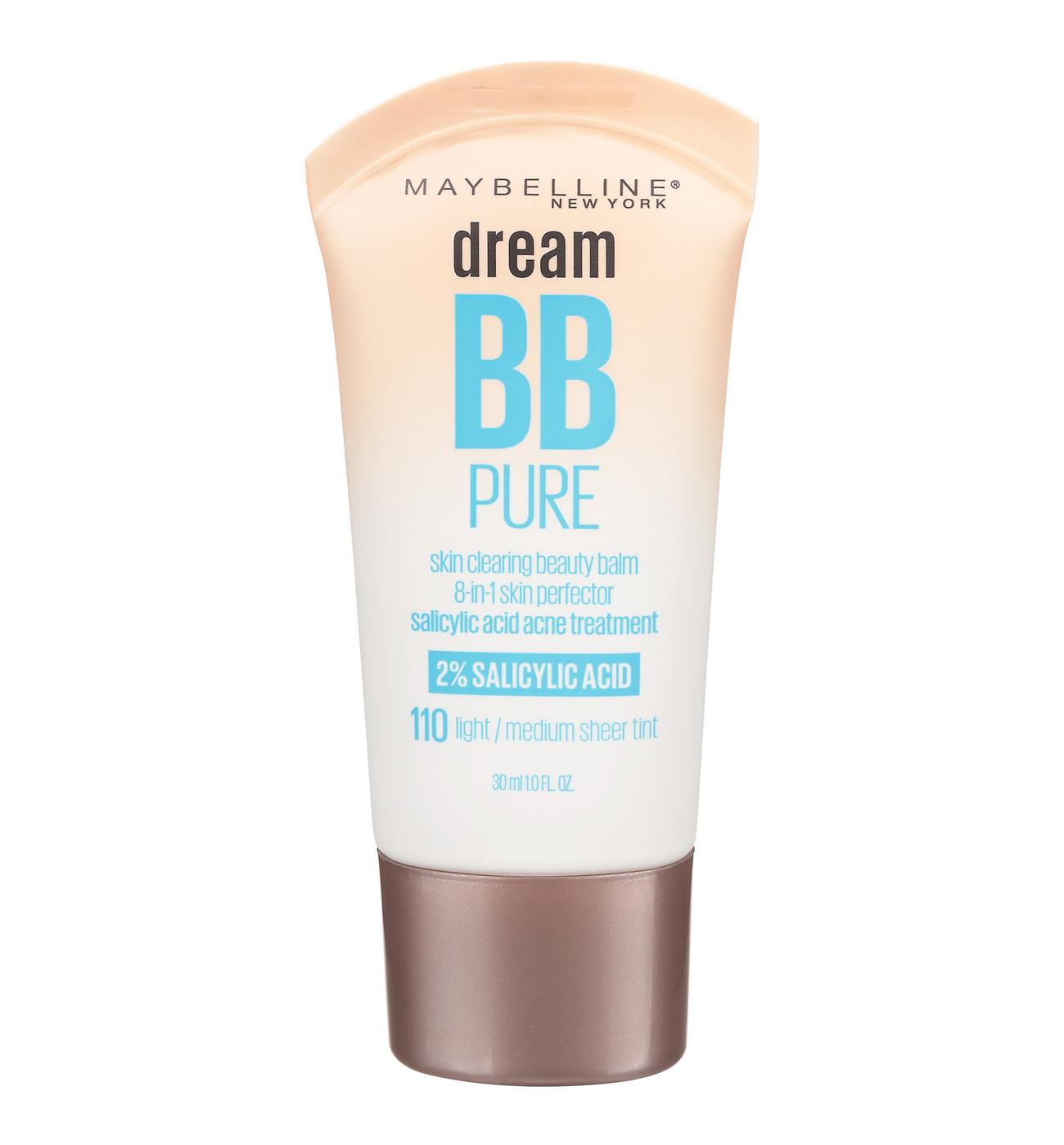 Maybelline Dream Pure BB Cream - 110 Light/Medium; image 1 of 2