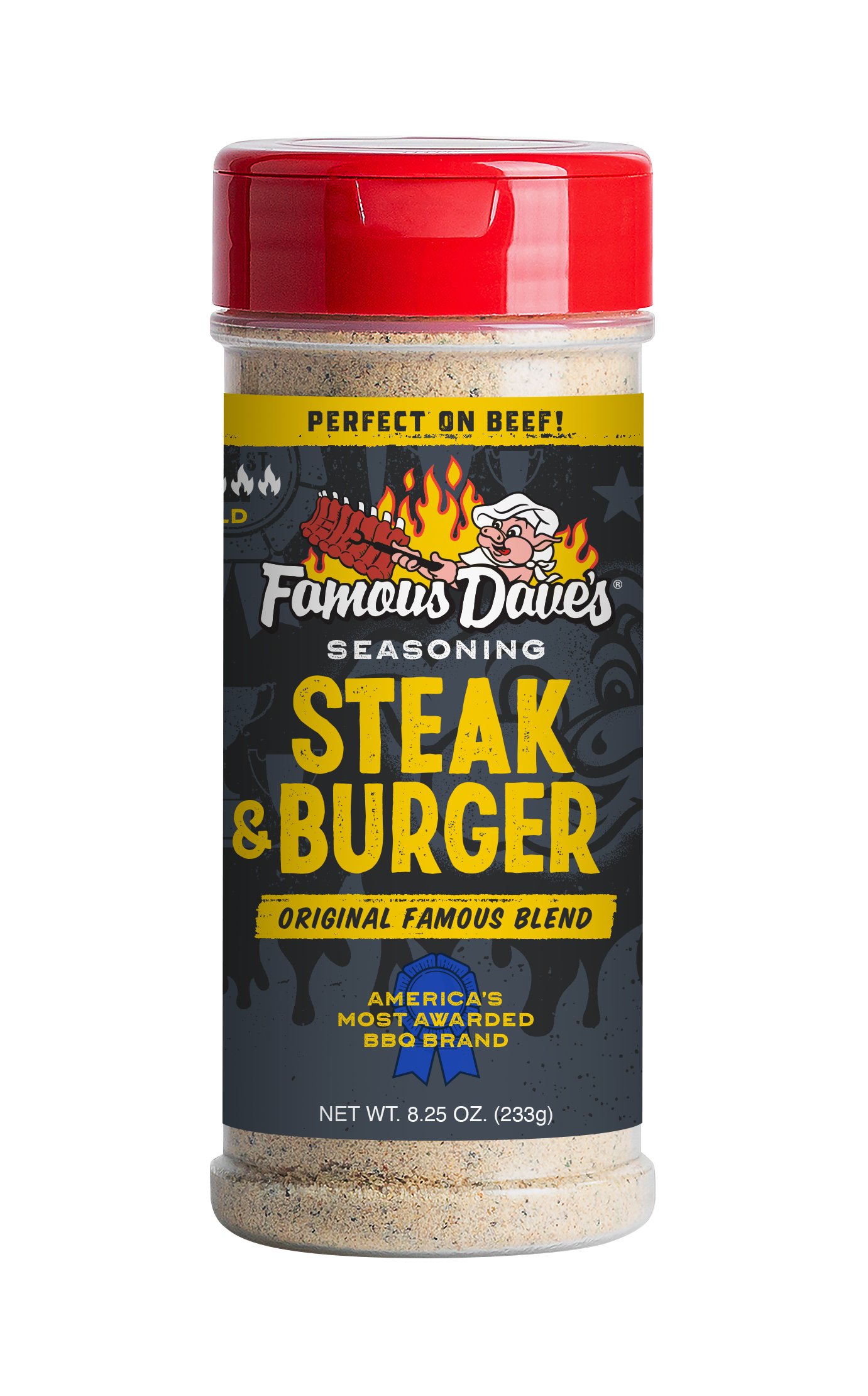 Famous Dave S Steak Burger Seasoning Shop Spice Mixes At H E B