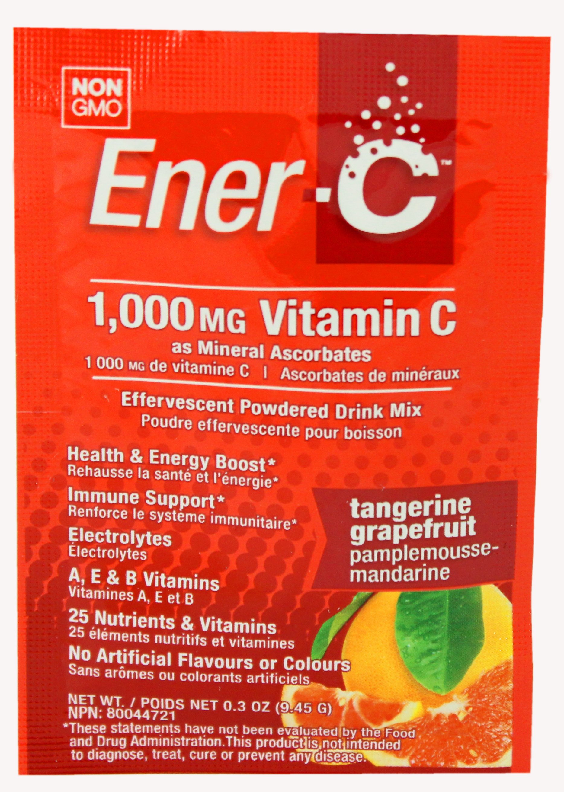 EnerC Tangerine Grapefruit Vitamin Packet Shop Vitamins AZ at HEB